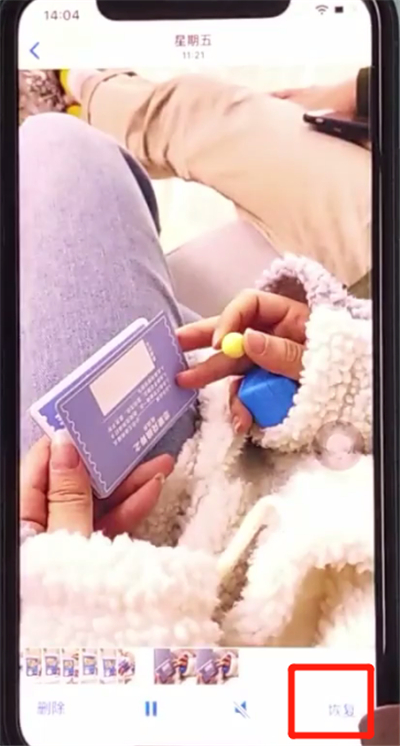 iphone11中恢复被删除照片的方法步骤