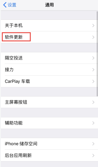 苹果11自动更新关闭了进行更新的操作步骤