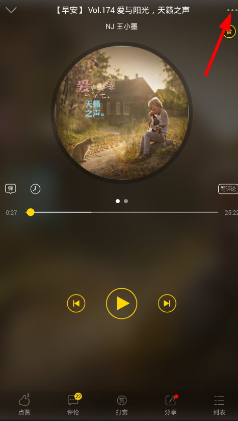在情咖FM中下载电台录音的方法介绍
