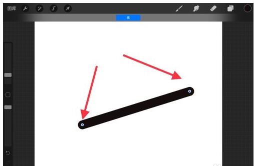 procreate怎么画直线?procreate画直线的方法教程