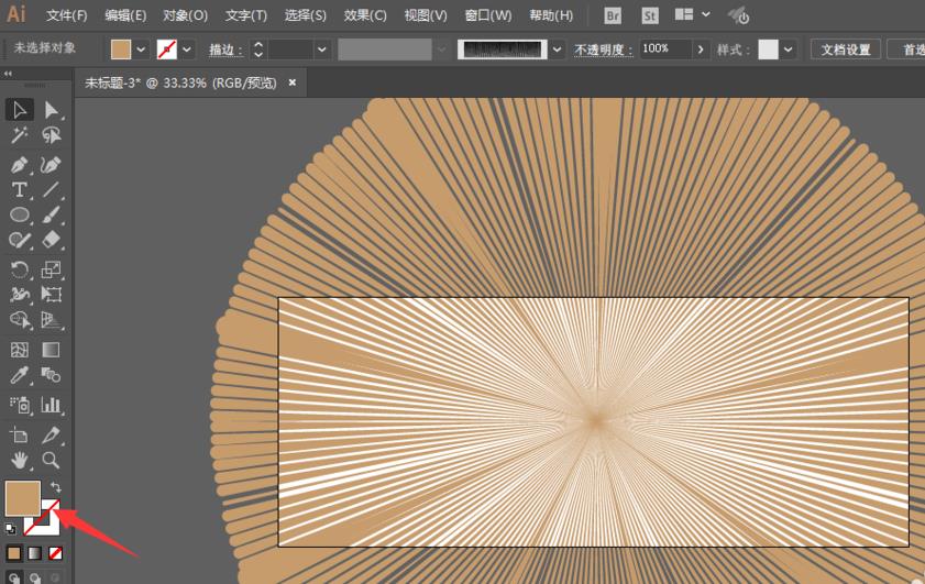 利用ai设计径向抽象线条图形的方法介绍