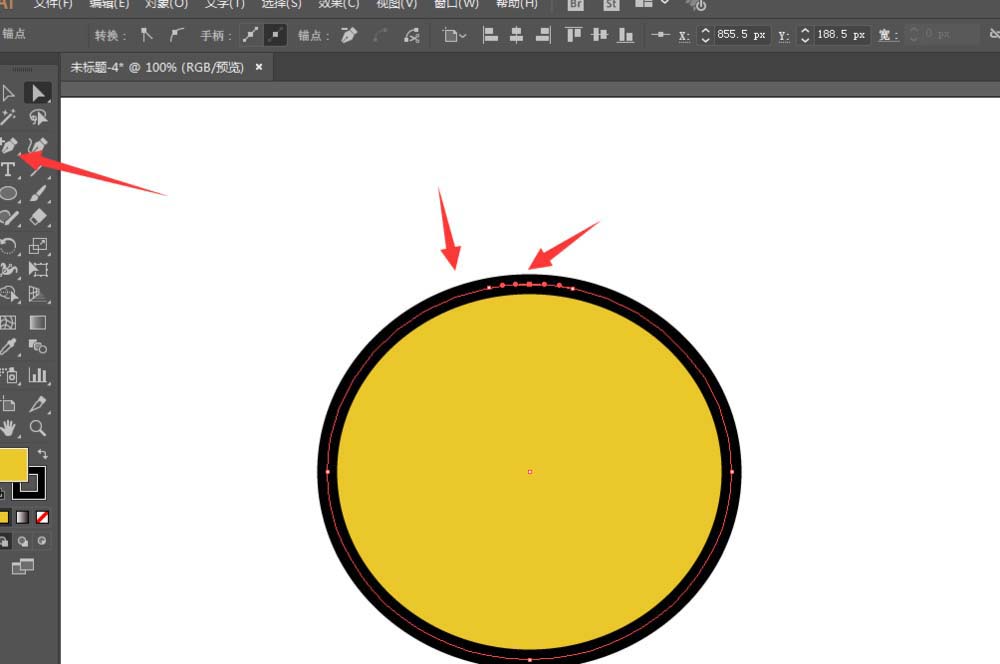 妙用ai设计矢量的BDUCK头像的秘诀分享