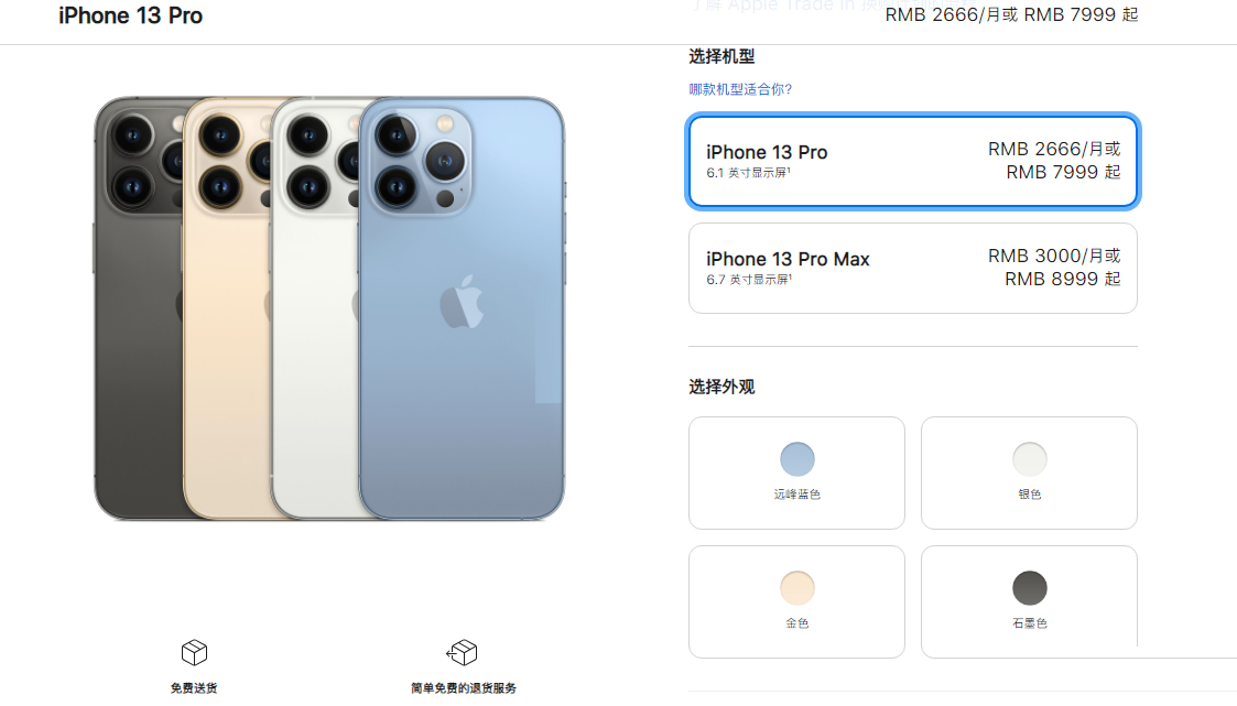iphone13系列参数是什么?iphone13系列参数对比介绍