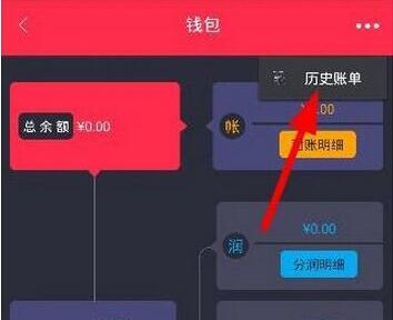 在胖胖生活中查询账单的具体教程