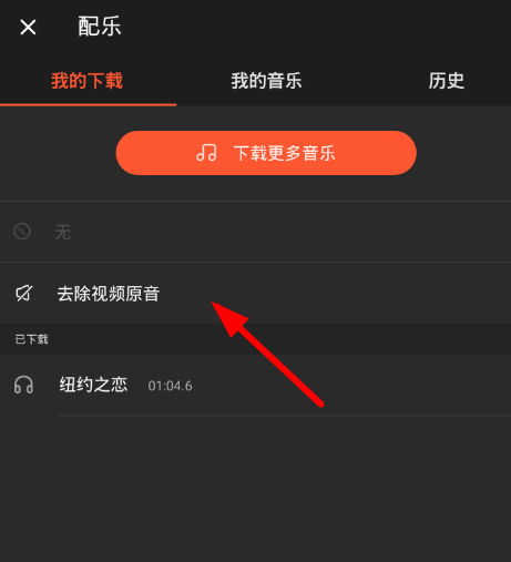 乐秀APP去除视频原声的操作过程