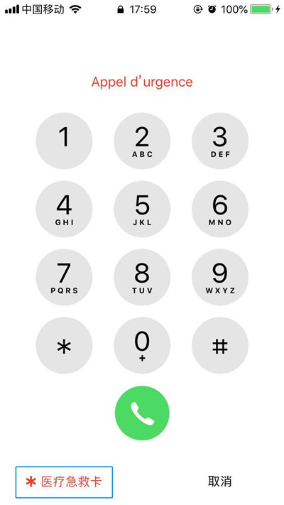 在iphonex中查看医疗急救卡的详细步骤