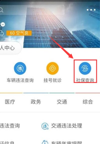 支付宝APP查询社保余额的详细操作