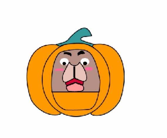 PS手绘南瓜熊头像的操作流程