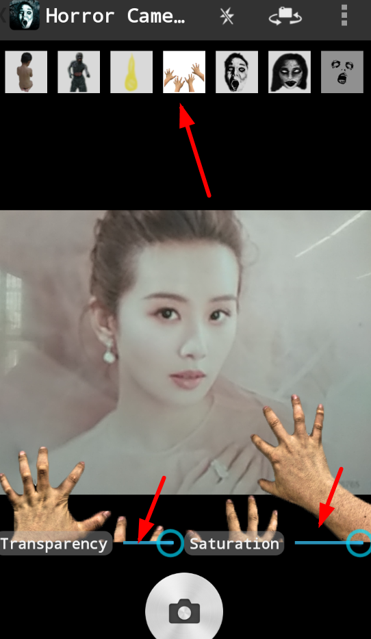 鬼影相机app的具体使用图文讲解