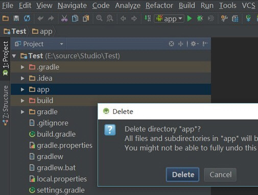 Android Studio删除项目的方法介绍