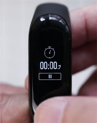 小米手环3使用计时器的方法介绍