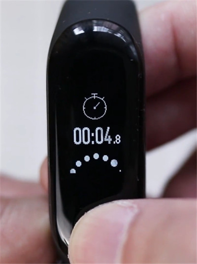 小米手环3使用计时器的方法介绍