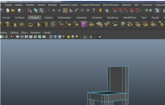maya制作椅子的图文操作