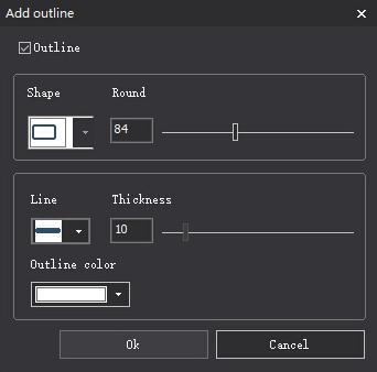 图片工厂加阴影轮廓的详细步骤