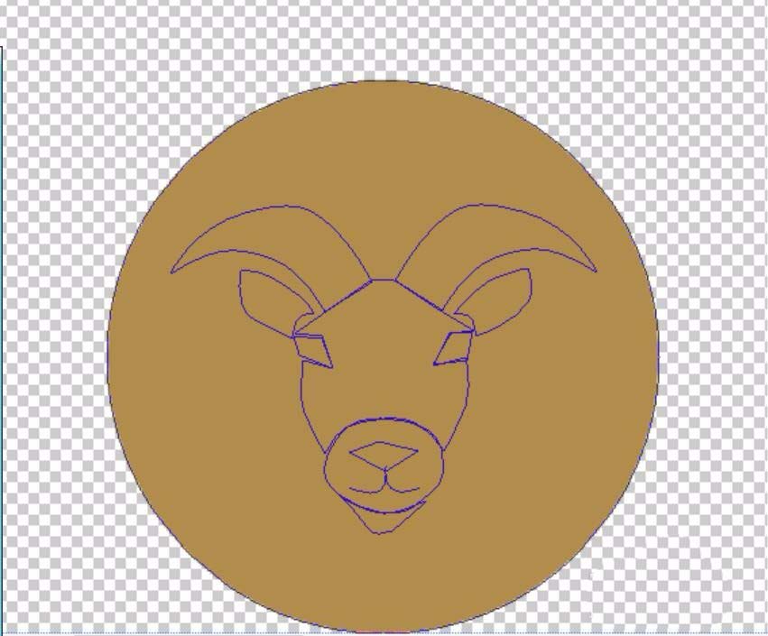 ps制作金牛星座图标的详细操作