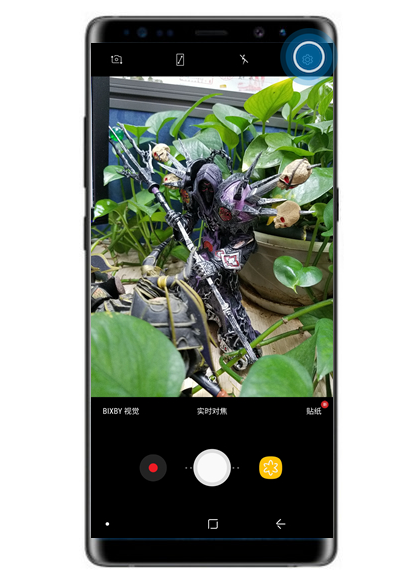 三星note8使用音量键拍照的详细教程分享