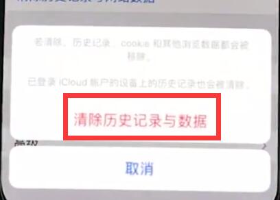 iphonexr清除Safari历史记录的操作流程