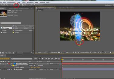利用AE制作舞台灯的技巧分享
