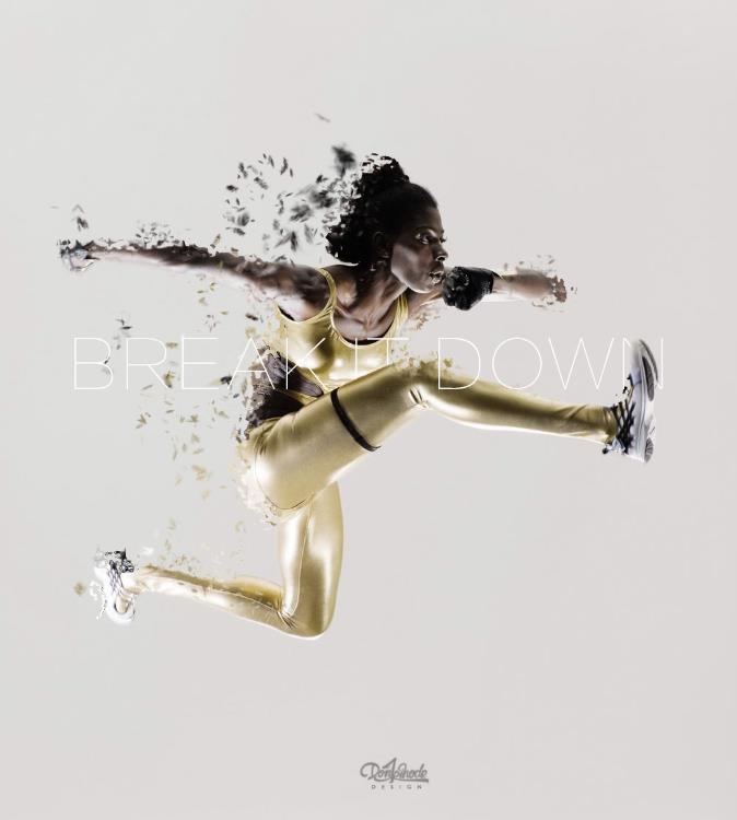 ps打造人物碎片效果的图文操作