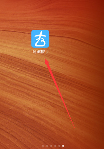 在阿里旅行里查看航班动态的操作流程