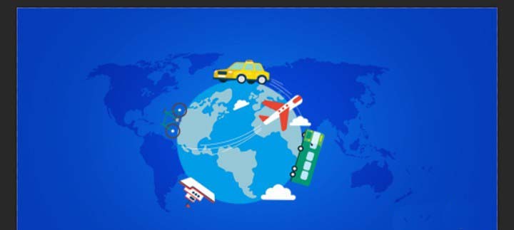 PS制作世界地球日海报的操作流程