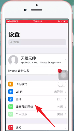 苹果手机开启热点的简单操作过程