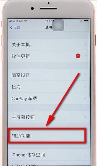 苹果手机调整字体的操作过程
