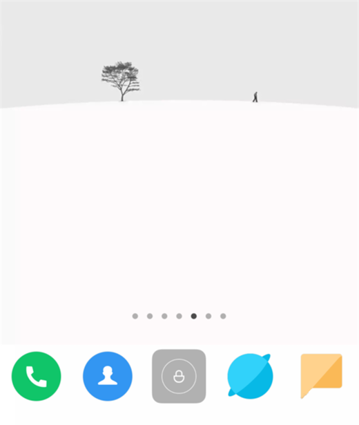 在小米8中增加桌面小部件的图文教程