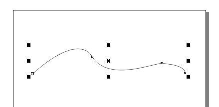cdr做出三维效果线条的操作过程