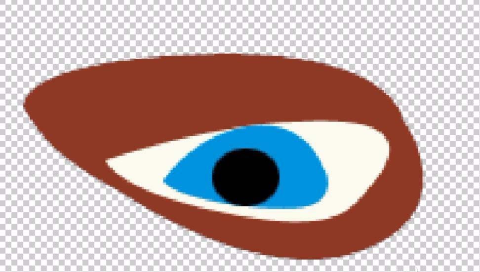 PS手绘卡通熊大的操作流程