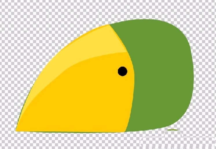 ps制作彩色鹦鹉头像的图文操作