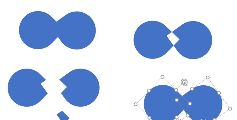 PPT使用布尔运算做出新图形的详细操作