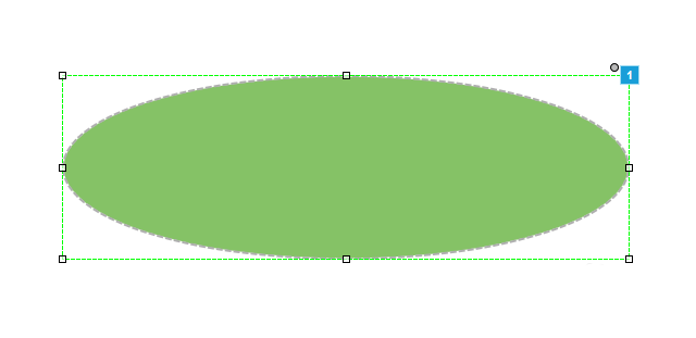 Axure RP 8椭圆形元件设置透明度阴影等属性的具体操作