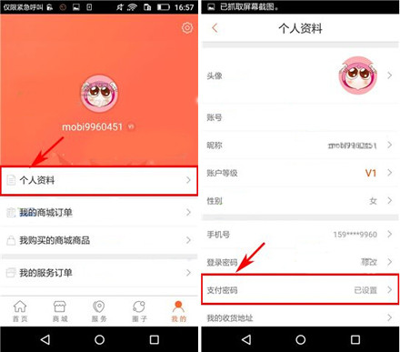 波奇宠物中更改支付密码的图文讲解
