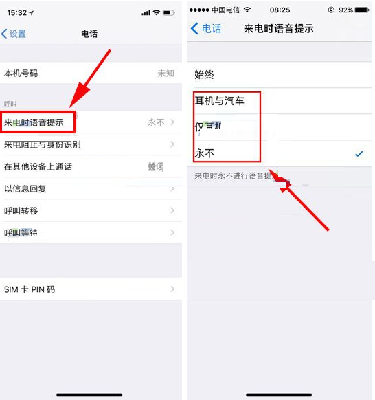 iPhone X设置来电语音提示的基础操作