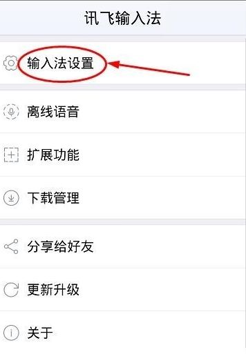 讯飞输入法中将键盘手写功能打开的详细步骤