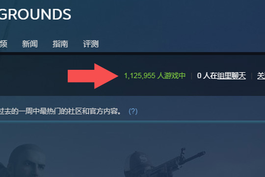 Steam查看游戏在线人数的图文讲解