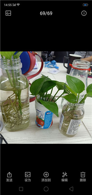 在oppoA7中拍照添加水印的详细教程