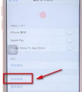 iPhone锁屏设置长密码的具体操作