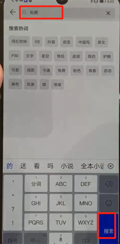 华为p30pro更换主题的具体操作方法