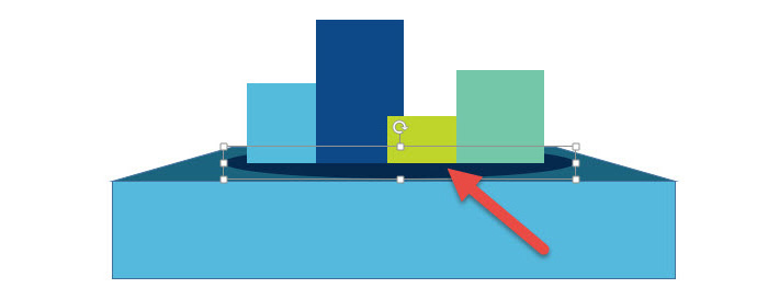 PPT制作领奖台效果的操作流程