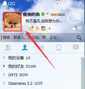 QQ查看共同好友的详细操作