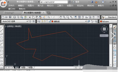 AutoCAD创建面域的操作流程