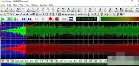 GoldWave制作音频淡入淡出效果的简单操作讲述