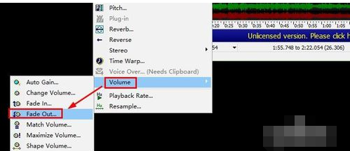 GoldWave制作音频淡入淡出效果的简单操作讲述