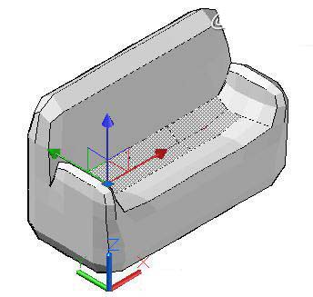 cad制作单人或多人沙发的图文操作
