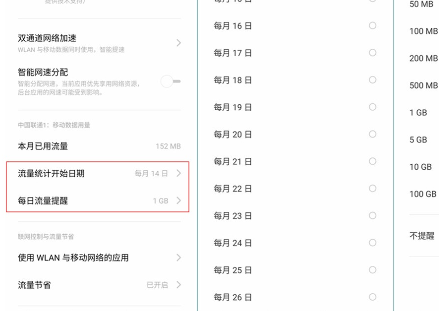 oppo reno z设置流量监控的操作流程