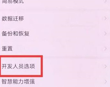 华为麦芒8中将usb调试打开的相关操作方法