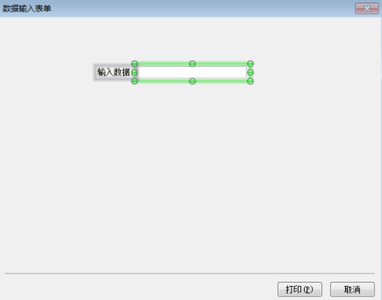 BarTender设置手动输入数据的操作步骤