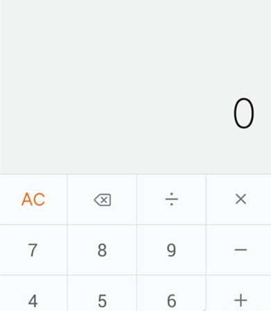 小米cc9计算器打开操作方法